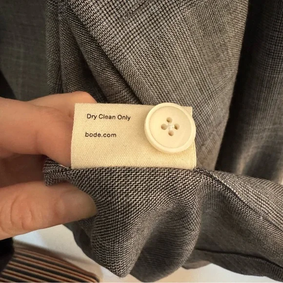 NEW | BODE Grey Shirt Jacket - Picture 13 of 13
